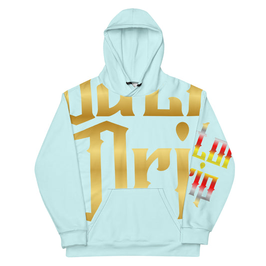 Light Cyan Gator Drip Exclusive Supa-Heavy Excess-Stunna Flex Alligator Playuz Limited Edition OG Multi-Logo Alligator Papuh Playuz “All We Do Iz Get Shit Finished” Men’s Playuz Hoodie