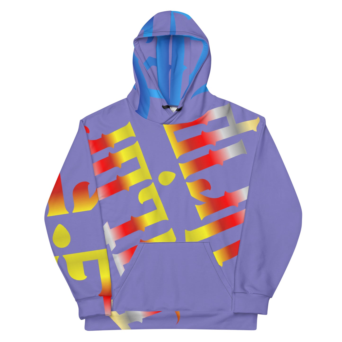 Moody Blue Drip Exclusive Supa-Heavy Excess-Stunna Flex Alligator Playuz Limited Edition OG Multi-Logo Flawda Mane “In A Candy Coated Ride” Unisex Playuz Hoodie