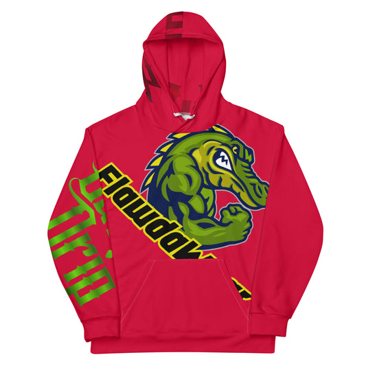 Crimson Flawdawear Limited Edition OG Rich Daddy “Everytime U See Me I’m 100k Richa” Unisex Playuz Hoodie