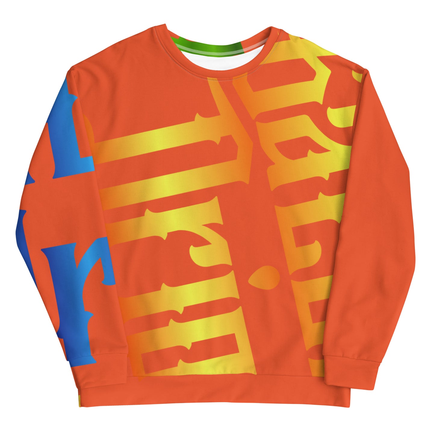 Outrageous Orange Gator Drip Exclusive Supa-Heavy Excess-Stunna Flex Alligator Playuz Limited Edition OG Multi-Logo Flawda Mane “Ain’t Shit Change Put A G-Class On My Neck” Unisex Playuz Sweatshirt