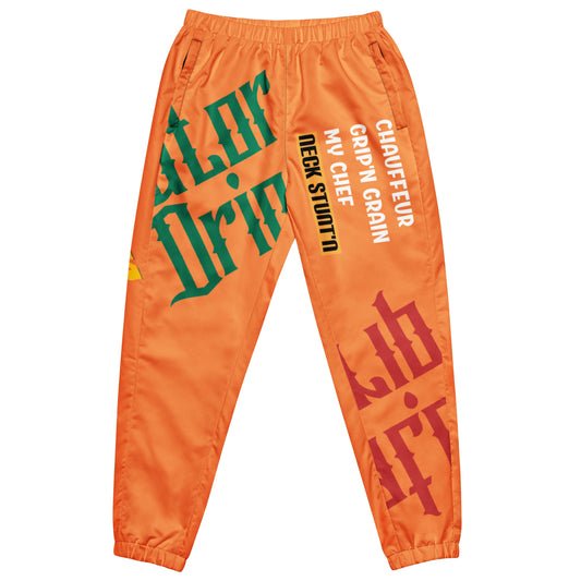 Sea Buckthorn Gator Drip Exclusive Supa-Heavy Excess-Stunna Flex Alligator Playuz Limited Edition OG Multi-Logo Rich Daddy “Chauffeur Grip’n Grain My Chef Neck Stunt’n” Unisex Playuz Track Pants