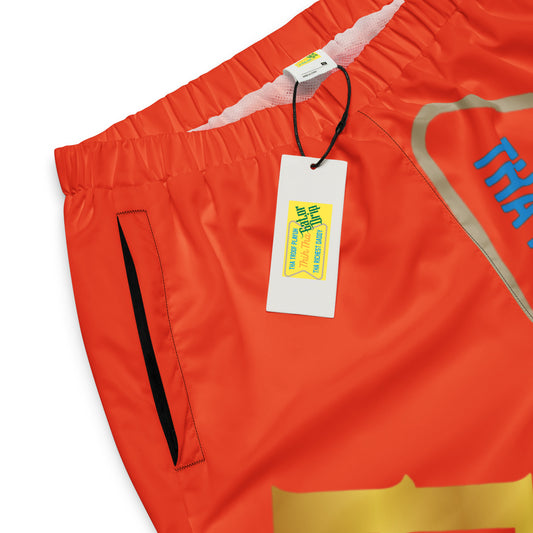 Outrageous Orange Gator Drip Exclusive Supa-Heavy Excess-Stunna Flex Alligator Playuz Limited Edition OG Multi-Logo Rich Daddy “Tha Troof Playuh Thih Tha Richest Daddy” Unisex Playuz Track Pants