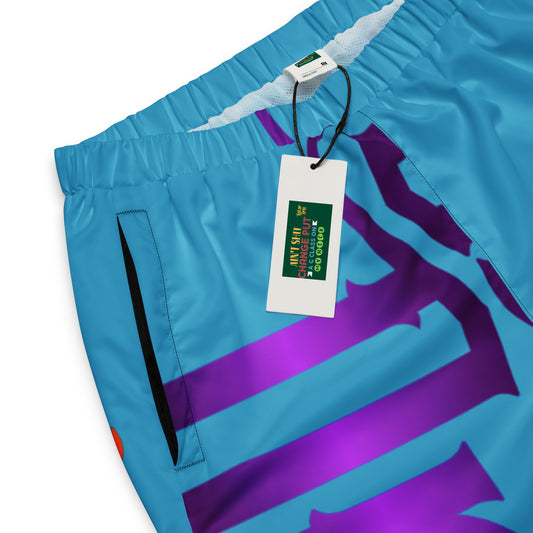 Summer Sky Gator Drip Exclusive Supa-Heavy Excess-Stunna Flex Alligator Playuz Limited Edition OG Multi-Logo Flawda Mane “Ain’t Shit Change Put A G-Class On My Neck” Unisex Playuz Track Pants