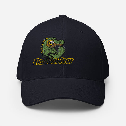 Dark Navy Flawdawear Flawda Mane Limited Edition OG 5 Fitted Playuz Cap