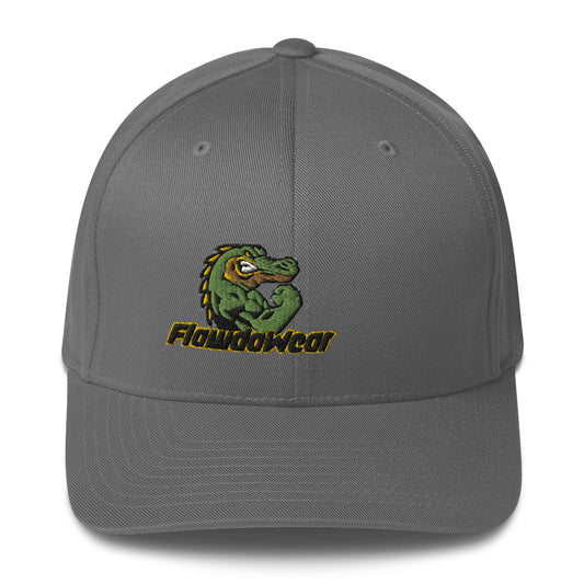 Grey Flawdawear Flawda Mane Limited Edition OG 5 Fitted Playuz Cap