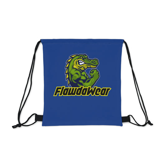Dark Blue Flawdawear Limited Edition OG Outdoor Drawstring Playuz Bag