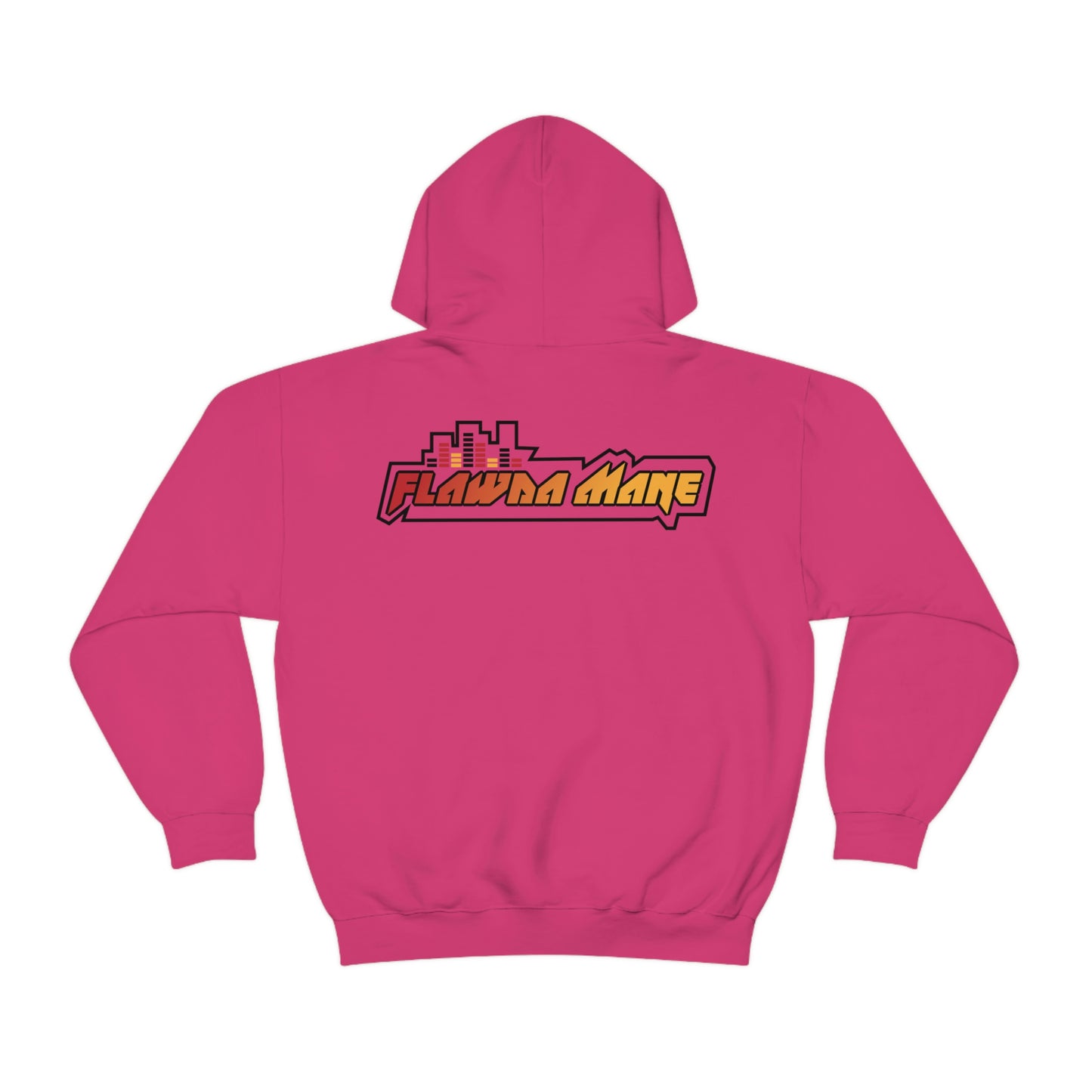 Heliconia Flawdawear Limited Edition OG Flawda Mane "Flawda Tunez Logo" Unisex Hooded Playuz Sweatshirt