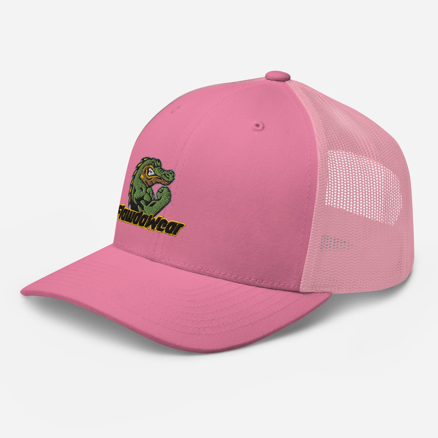 Pink Flawdawear Limited Edition OG Alligator Papuh Playuz Retro Truckuz Playuz Hat