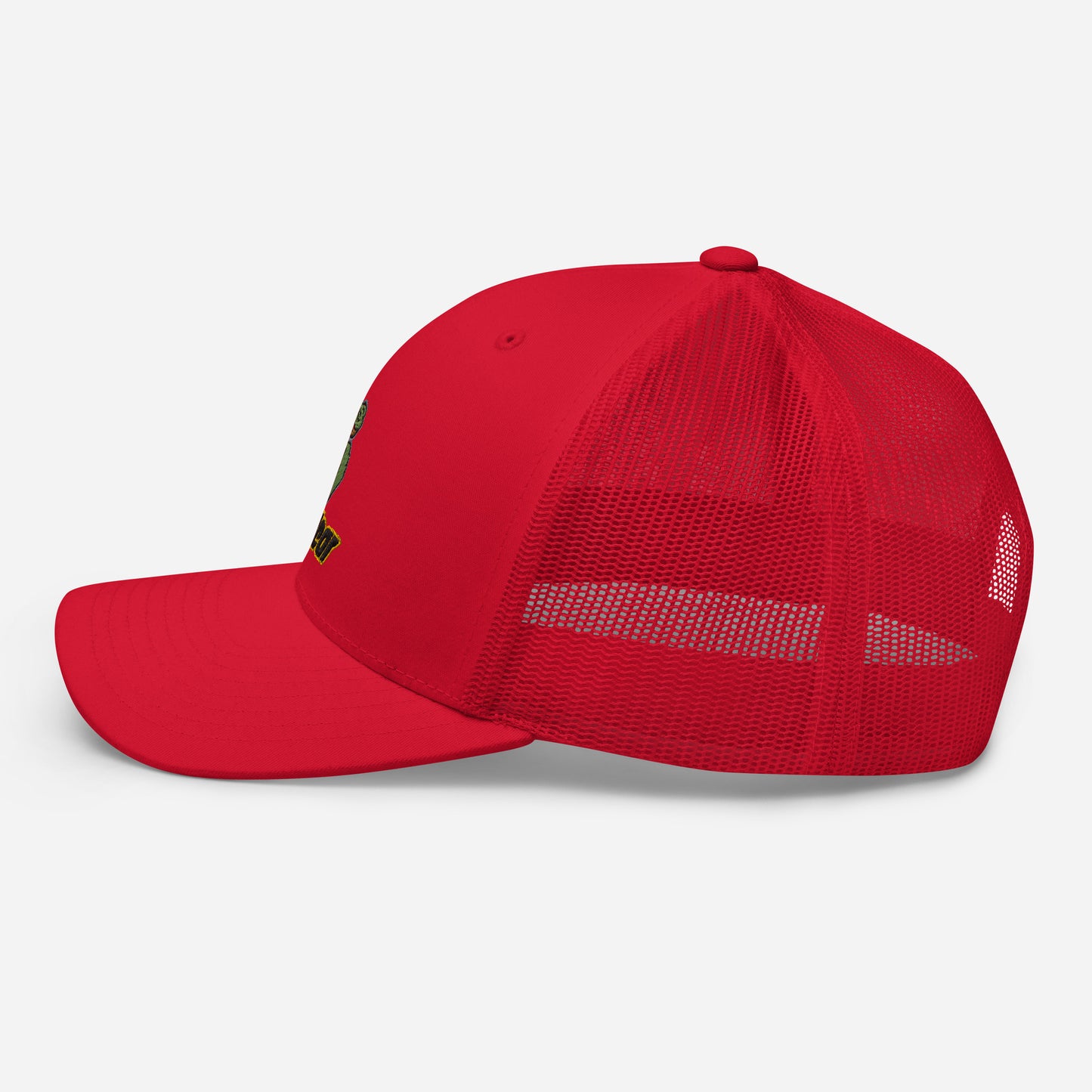 Red Flawdawear Limited Edition OG Alligator Papuh Playuz Retro Truckuz Playuz Hat