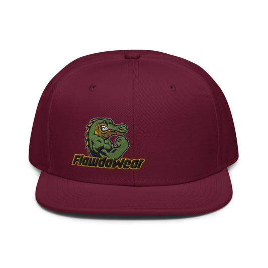 Burgundy Maroon Flawdawear Limited Edition OG Alligator Papuh Playuz Snapback Otto Playuz Cap
