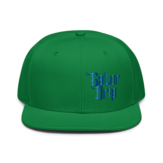 Green Gator Drip Exclusive Supa-Heavy Excess-Stunna Hypa-Flex Alligator Playuz Limited Edition OG Snapback Otto Playuz Cap
