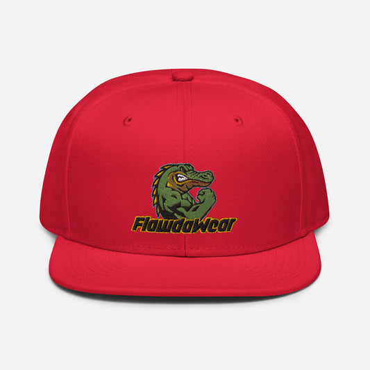 Red Flawdawear Limited Edition OG Alligator Papuh Playuz Snapback Otto Playuz Cap