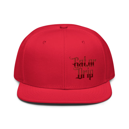 Red Gator Drip Exclusive Supa-Heavy Excess-Stunna Hypa-Flex Alligator Playuz Limited Edition OG Snapback Otto Playuz Cap