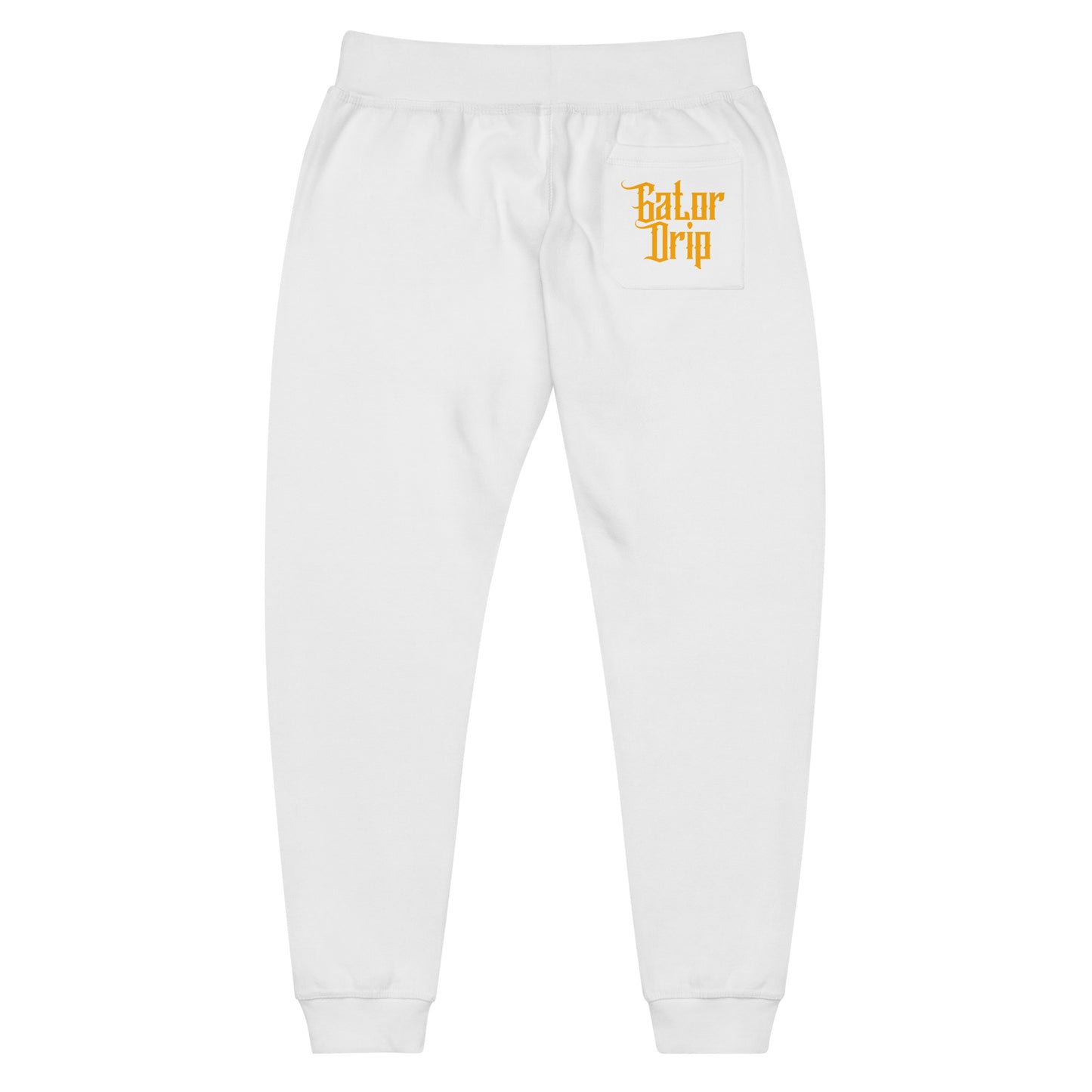 White Gator Drip Exclusive Supa-Heavy Excess-Stunna Flex Alligator Playuz Limited Edition OG Multi-Logo Logo Playuz Fleece Sweatpants