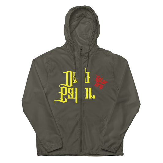 Graphite Gator Drip Multi-Logo Chopped Exclusive Supa-Heavy Excess-Stunna Flex Alligator Playuz Limited Edition OG Lightweight Zip-Up Playuz Windbreaker