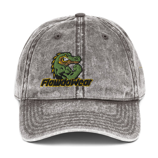 Charcoal Grey Flawdawear Flawda Mane Limited Edition OG Vintage Playuz Cap