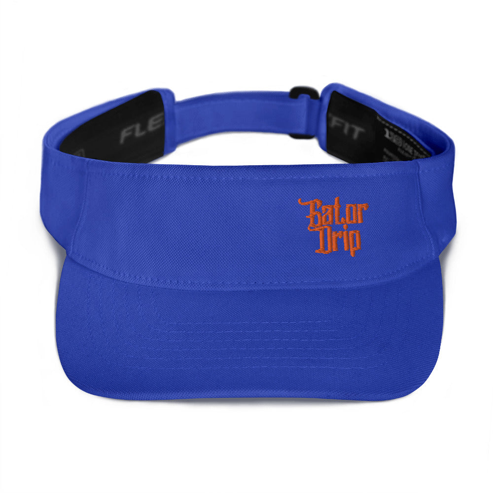 Blue Gator Drip Exclusive Supa-Heavy Excess-Stunna Hypa-Flex Alligator Playuz Limited Edition OG Orange Logo Playuz Visor