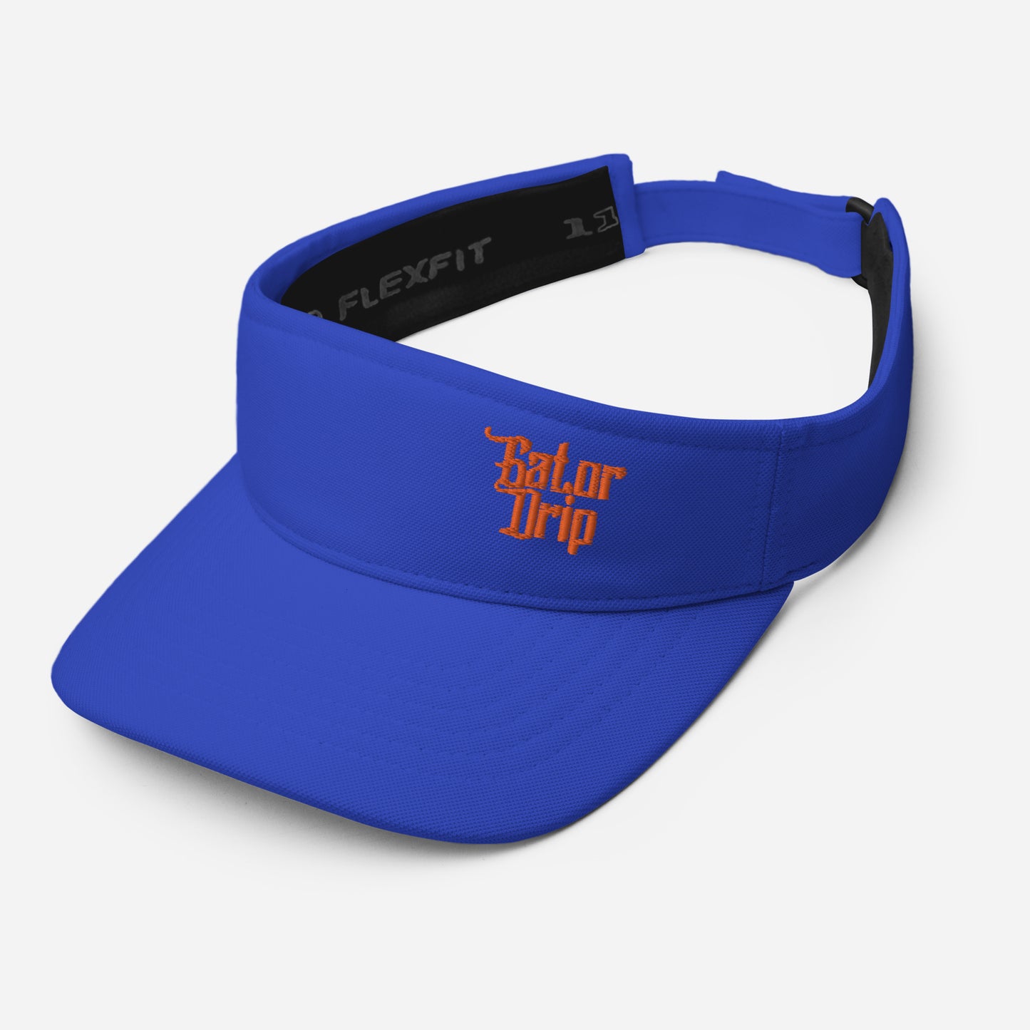 Blue Gator Drip Exclusive Supa-Heavy Excess-Stunna Hypa-Flex Alligator Playuz Limited Edition OG Orange Logo Playuz Visor